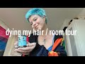 dying my hair / room tour