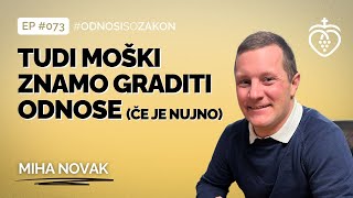 Miha Novak - Tudi Moški Znamo Graditi Odnose Če Je Nujno Podkast