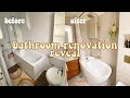 BATHROOM RENOVATION REVEAL - BEFORE & AFTER + STYLING | LUCY WOOD