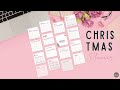 Christmas Printable Planner Bundle