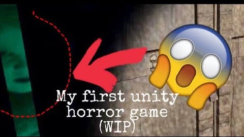 My first unity horror fps game