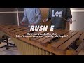 별로 빠르지 않은 Rush E - Pulse Marimba Cover