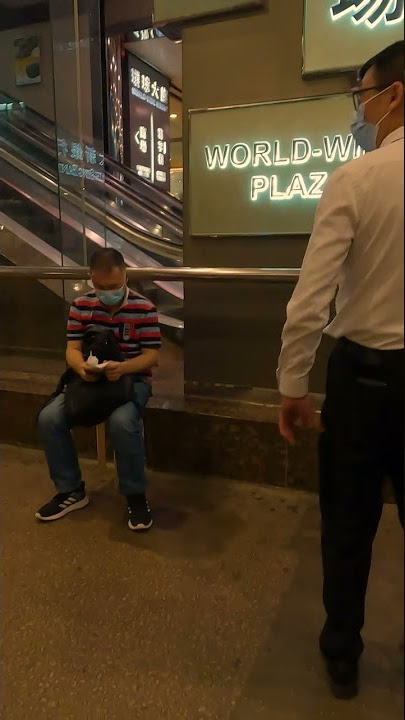 Security Guards help a Guy