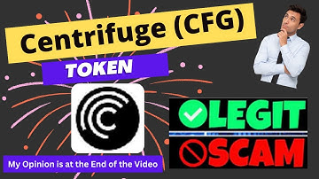 Is Centrifuge (CFG) Token Scam or Legit ??