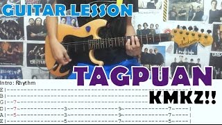 Tagpuan - Kamikazee(Guitar Lesson/Cover Lead and Rhythm)+Chords and Tab