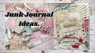 Shabby Roses Junk Journal Finishing Touches / Flip Through