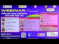 Webinar ABHT Seri 1  "Suara Hati Nakes Memanggil, Demi Raga Yang Lain"