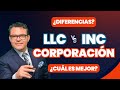 Cual es la diferencia entre  INC y LLC?