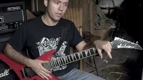 FPE-TV David Davidson of Revocation - Part 2 Guitar Lesson