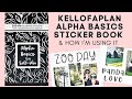 NEW KELLOFAPLAN ALPHA BASICS STICKER BOOK & HOW I’M USING IT | THE HAPPY PLANNER