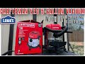 Craftsman v20 5gallon stainless steel wetdry vacuum unboxing  review