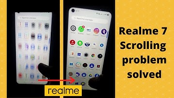 realme 7 scrolling problem solution | How to fix scrolling issue in realme 7