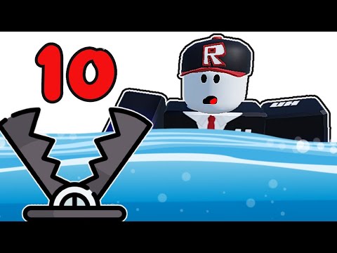 Ловушки Из 10 100 1000 Блоков В Build A Boat Roblox