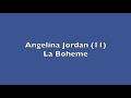 Angelina Jordan (11) - La Boheme - (rebalanced) 2017