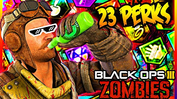 MOST PERKS IN A ZOMBIES MAP EVER! (23 Perks)