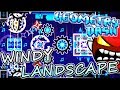 Geometry Dash | WINDY LANDSCAPE by Woogi ~ I'VE ALWAYS WANTED TO DO THIS!!!