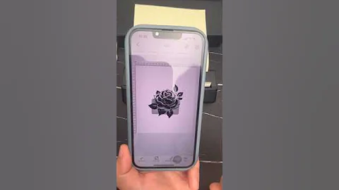 Shadow Pattern Printing with VLOXO P8008 Bluetooth Stencil Printer#shorts