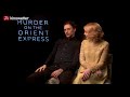 Interview Sergei Polunin & Lucy Boynton MURDER ON THE ORIENT EXPRESS