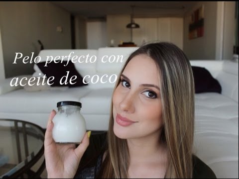 Caramelo De trato fácil lona Pelo perfecto con aceite de coco - YouTube