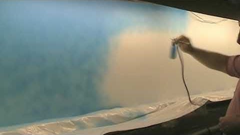 Painting the backdrop behind the river: Part 1