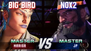 SF6 ▰ BIG BIRD (Marisa) vs NOX2 (JP) ▰ High Level Gameplay