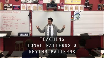 Teaching Tonal and Rhythm Patterns