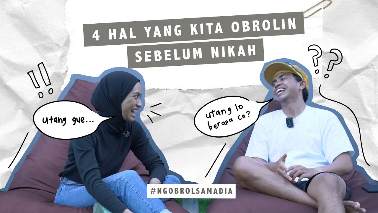 #ngobrolsamaDIA | 4 Hal Yang Kita Obrolin Sebelum Menikah