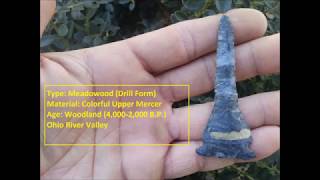 Ohio Flint Types Part #1 Archaeology Arrowheads