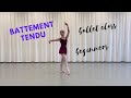 Battement Tendu - Centre - Beginners の動画、YouTube動画。