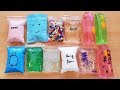 Making Slime with Bags and Slippery Stress toys