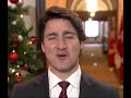 Trudeau meme edit  christmas address 2023 trudeau primeminister 2023 chirstmas canada