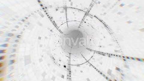 Digital Hexadecimal Code Data Tunnel | Motion Graphics - Envato elements