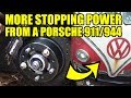 Porsche Front Brakes onto 1967 VW Bus - Gregory - 15