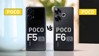 Poco F5  5G Vs Poco F6 5G