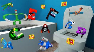 🚽 TOILET CURSED ALPHABET LORE SPARTAN KICKING MECHA RAINBOW FRIENDS 3D SANIC CLONES MEMES Gmod