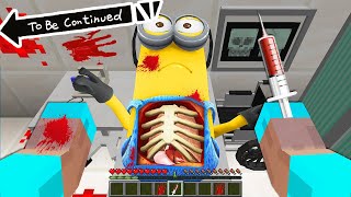 WHAT HAPPENED TO INSIDE MINION in MINECRAFT ! Scary Minion vs Minions - Gameplay Movie traps