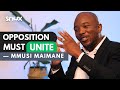 Mmusi maimane on julius malema john steenhuisen cyril ramaphosa jacob zuma  mk party 2024 vote