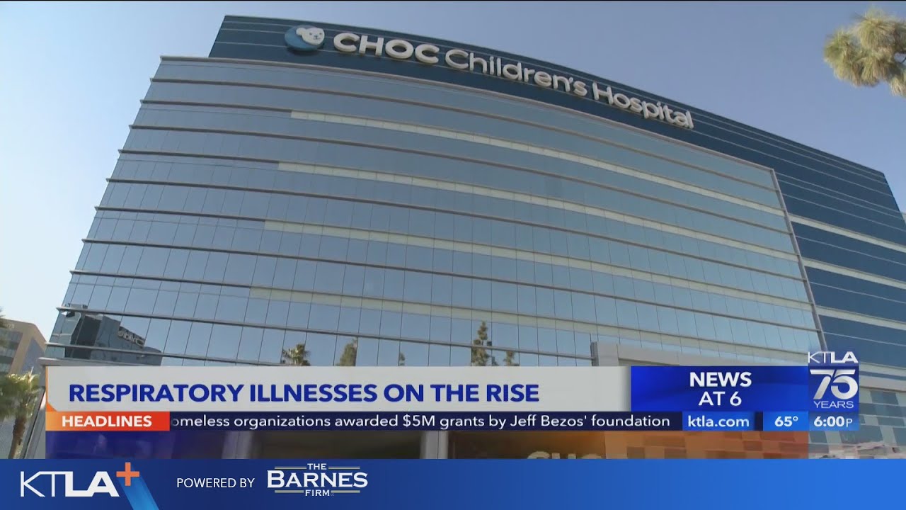Orange County hospital sees troubling spike in children with respiratory illnesses
