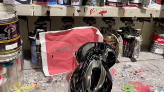 Cat Hitam Deep Black Pu - Warna Super Pekat 100% Polyurethane Untuk Motor Dan Mobil