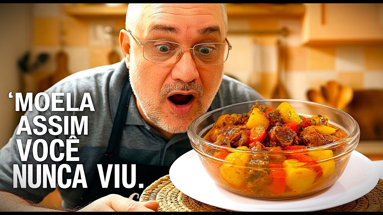 MOELA COM BATATA E CENOURA BEM MACIA E SUCULENTA | RECEITA FÁCIL E ECONÔMICA