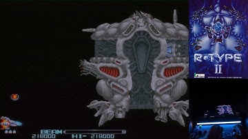 POV R-Type II [アール・タイプII] Arcade World PCB 2ALL no autofire High Score Challenge 2024-