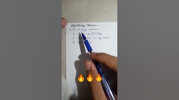 Spotting Error #Nda #Cds #Airforce x/y #Bank #Grammar concept #Shorts😀