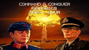 Nuke Challenge Hard #1 General Tao vs General Townes C&C Generals Zero hour