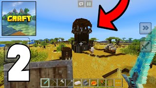 Craftsman Realistic: Craft - Survival Gameplay Part 2 (PILLAGER OUTPOST!!) screenshot 3
