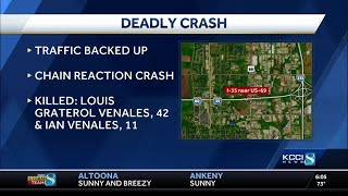 Iowa State Patrol: 2 dead in crash on Interstate 80-35