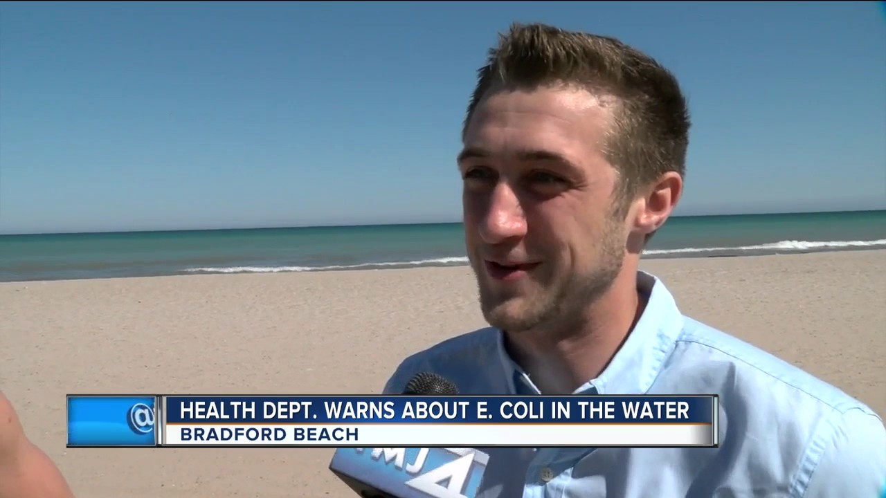 Health Department warns about E. coli in lake water YouTube