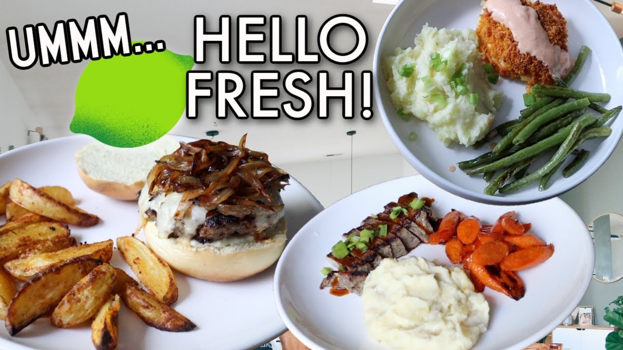 Hello Fresh is NOT What I Expected!! - Testing Out Hello Fresh