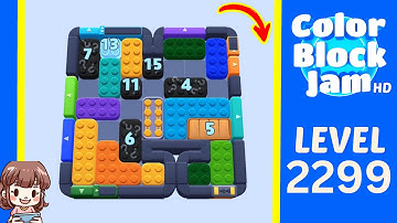 Color Block Jam Level 1391 (2299) Solution Walkthrough