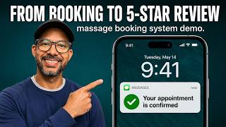 How a Massage Therapist Goes From Booking to 5-Star Review Without Sending a Single Text