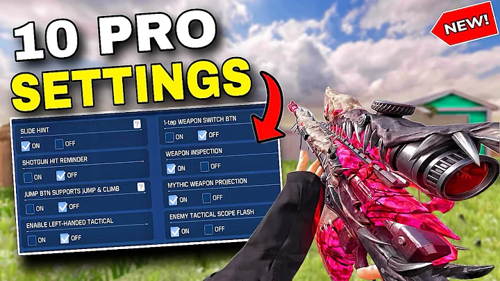 10 SETTINGS I Wish I Knew Sooner in CODM..